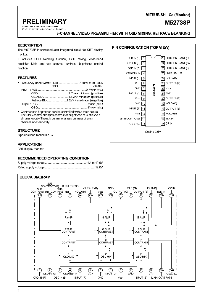 M52738P_9018591.PDF Datasheet