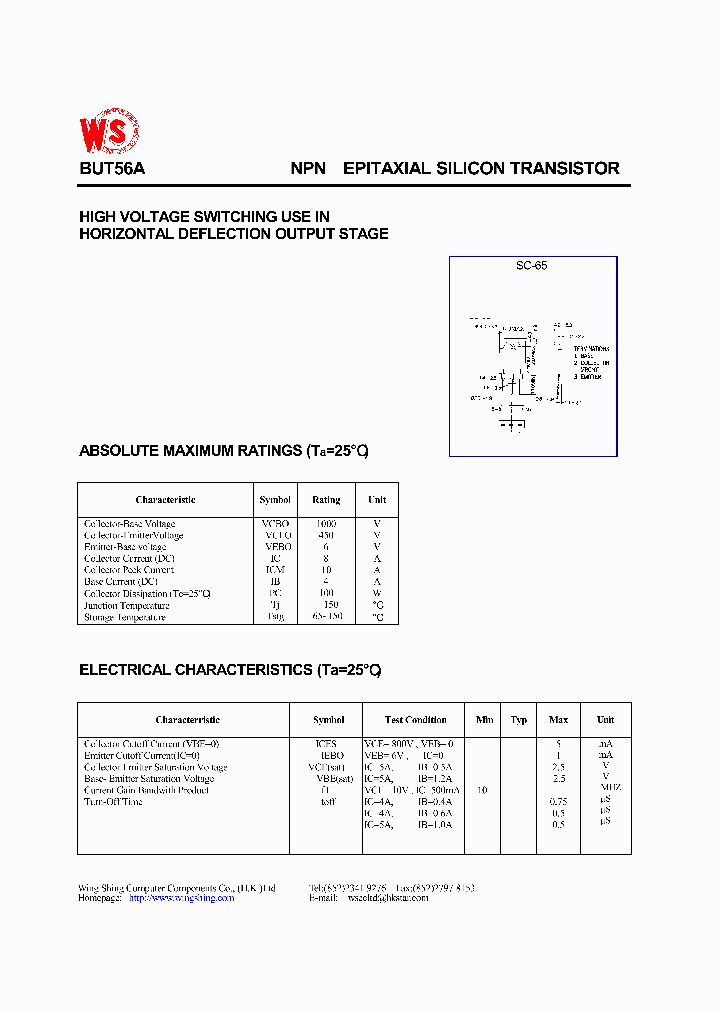 BUT56A_9019774.PDF Datasheet