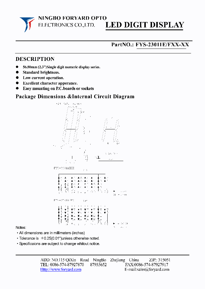 FYS-23011EXX-0_9020137.PDF Datasheet