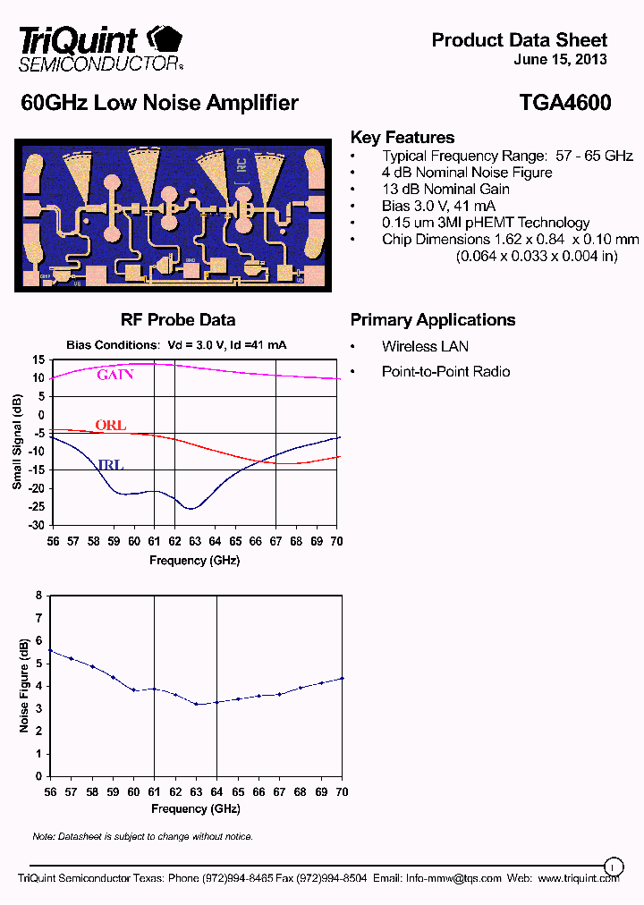 TGA4600_9022127.PDF Datasheet