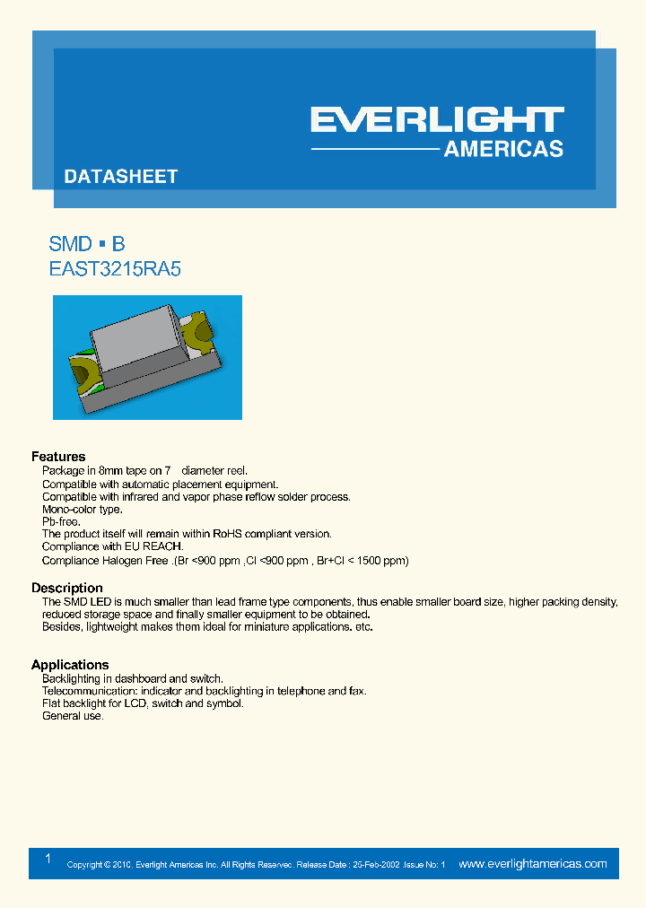 EAST3215RA5_9023012.PDF Datasheet