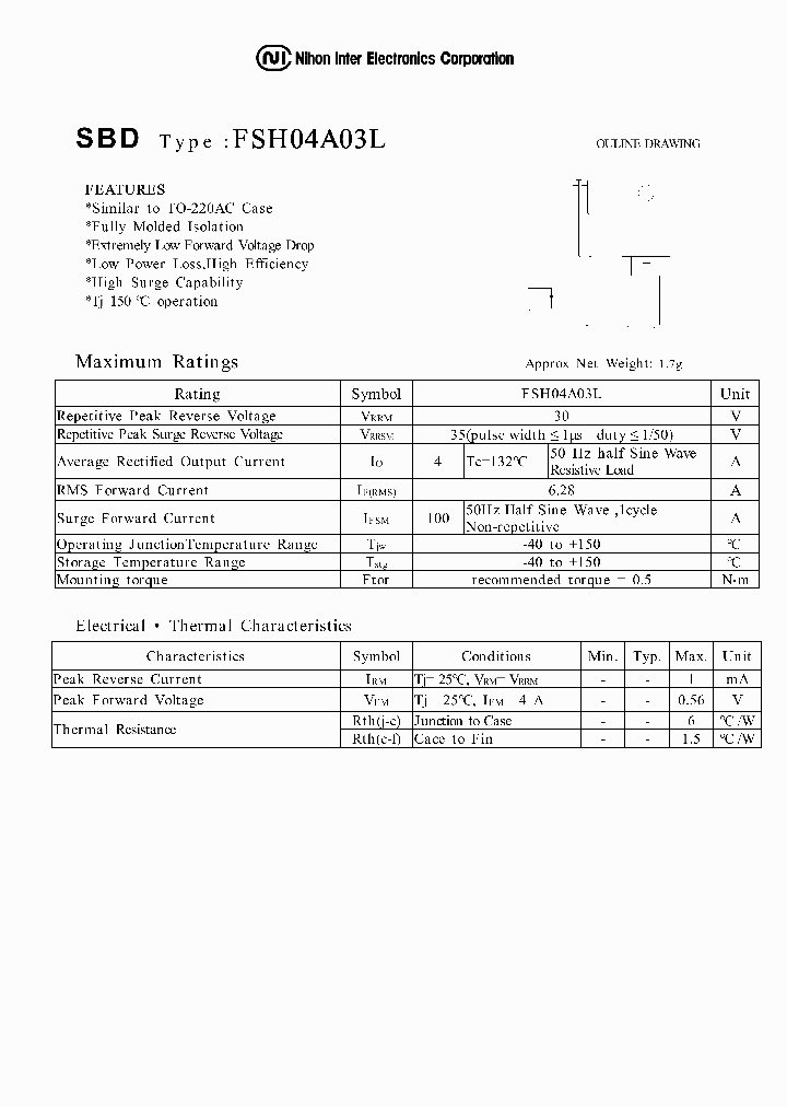 FSH04A03L_9024923.PDF Datasheet