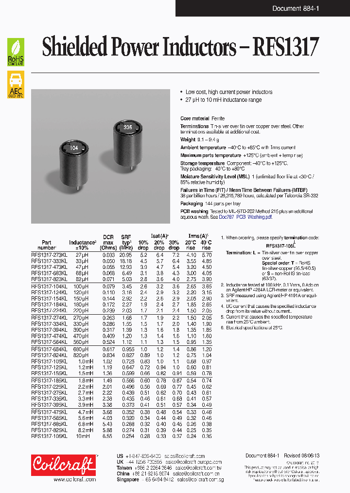 RFS1317-104KL_9026178.PDF Datasheet