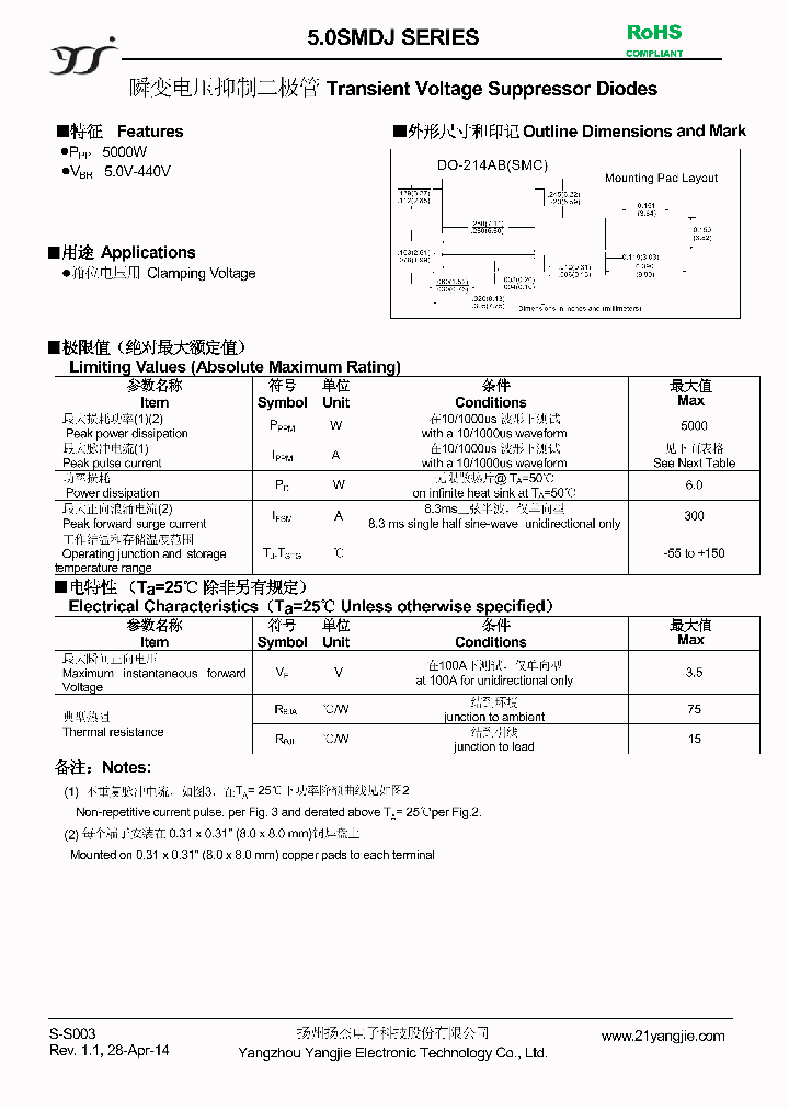 50SMDJ54CA_9026682.PDF Datasheet