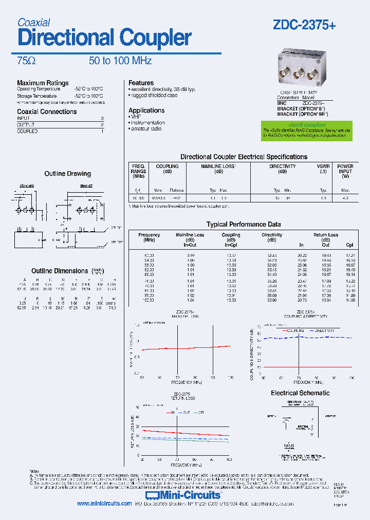 ZDC-2375_9027065.PDF Datasheet