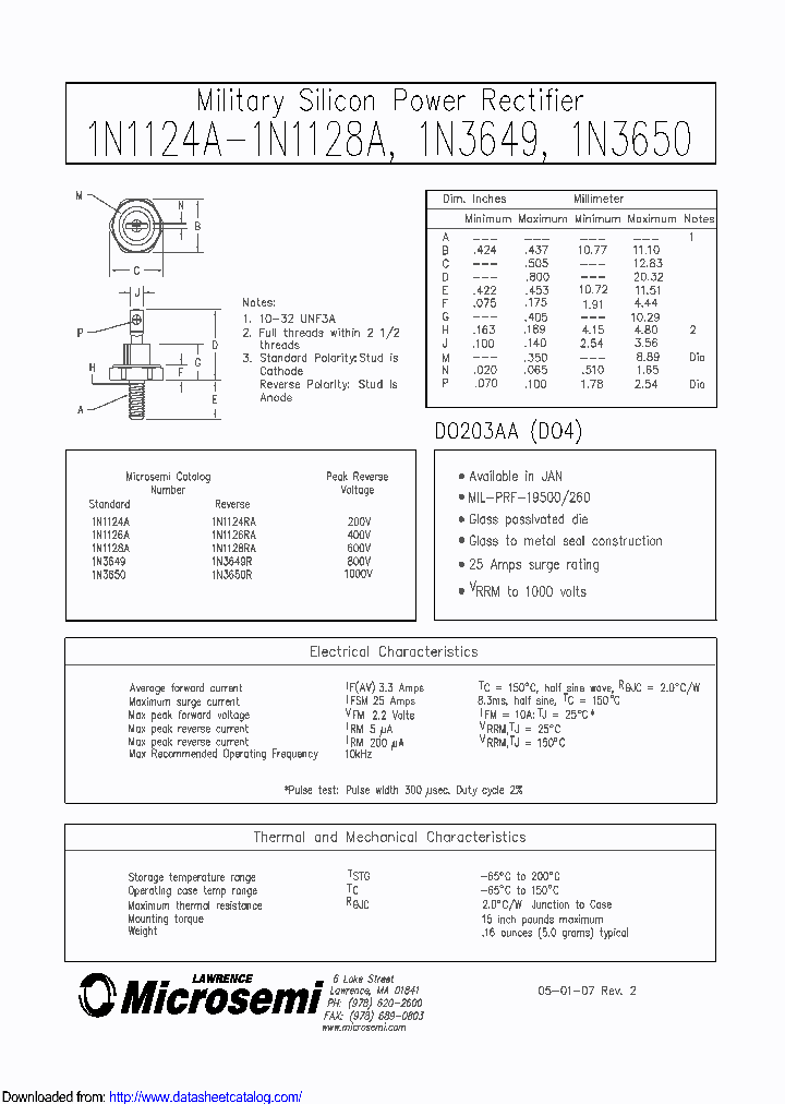 JAN1N1124AR_9032729.PDF Datasheet