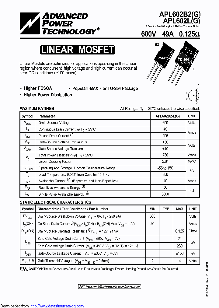 APL602B2G_9032818.PDF Datasheet