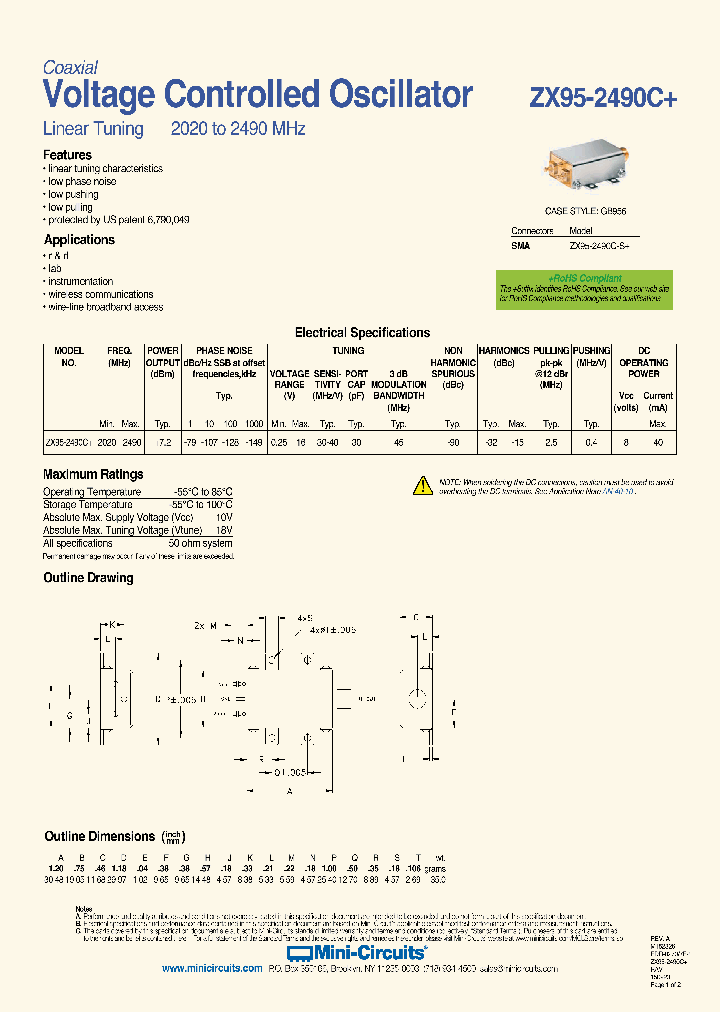 ZX95-2490C_9034418.PDF Datasheet