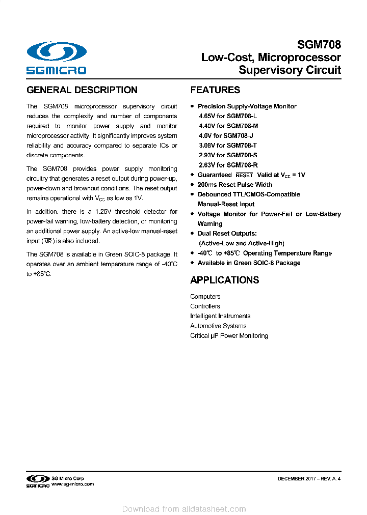 SGM708-MYS8GTR_9035530.PDF Datasheet