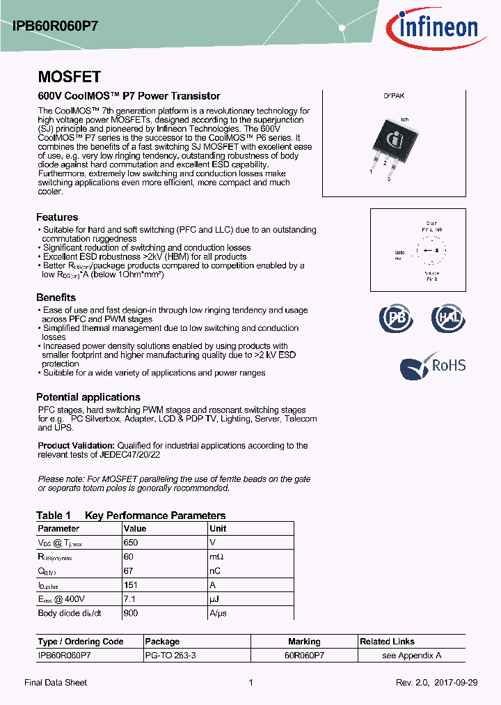 IPB60R060P7_9036553.PDF Datasheet