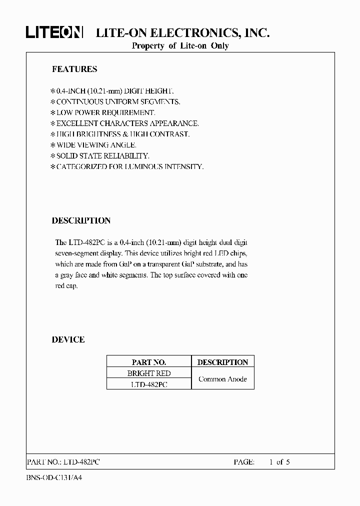 LTD-482PC_9037225.PDF Datasheet