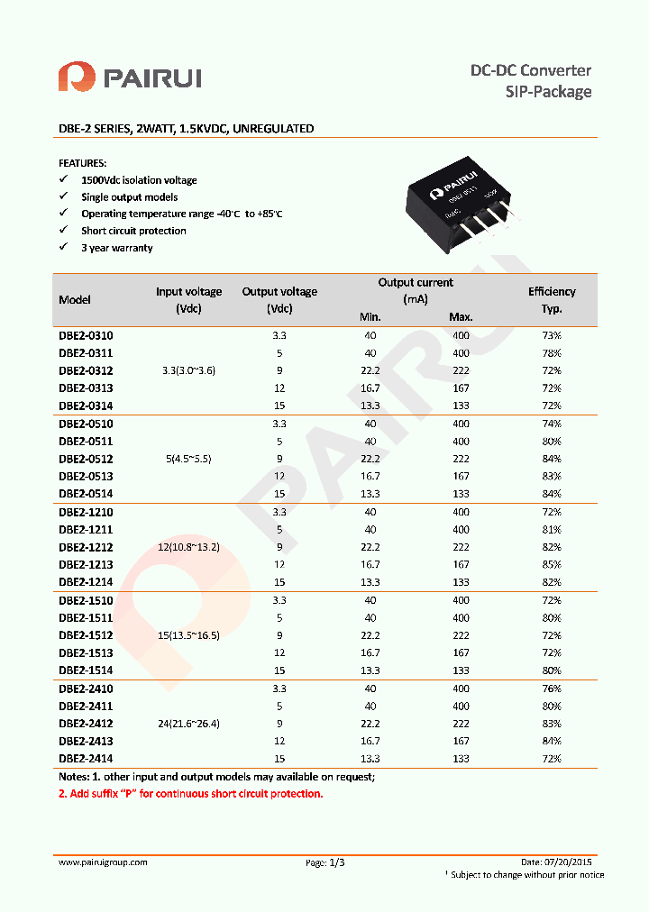 DBE-2_9037900.PDF Datasheet