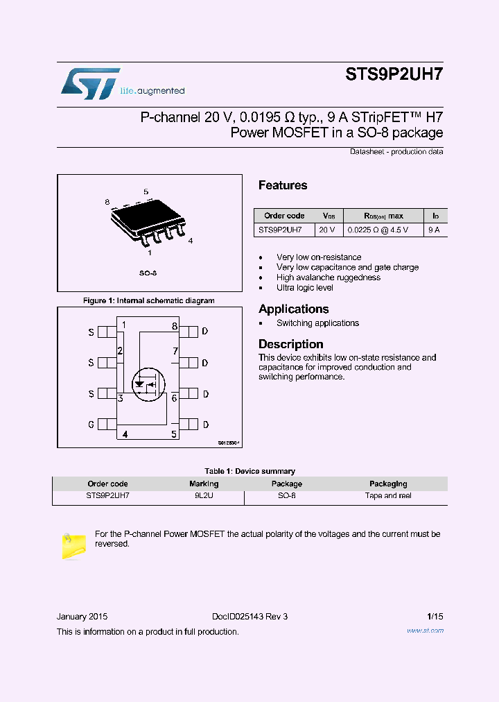 STS9P2UH7_9038363.PDF Datasheet