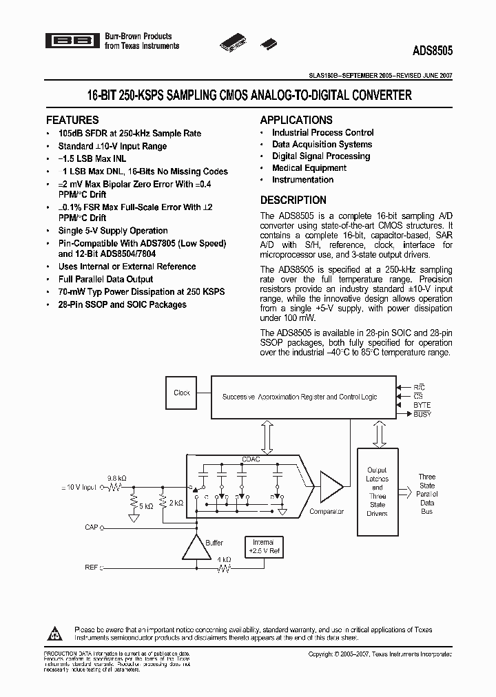 ADS8505_9039480.PDF Datasheet