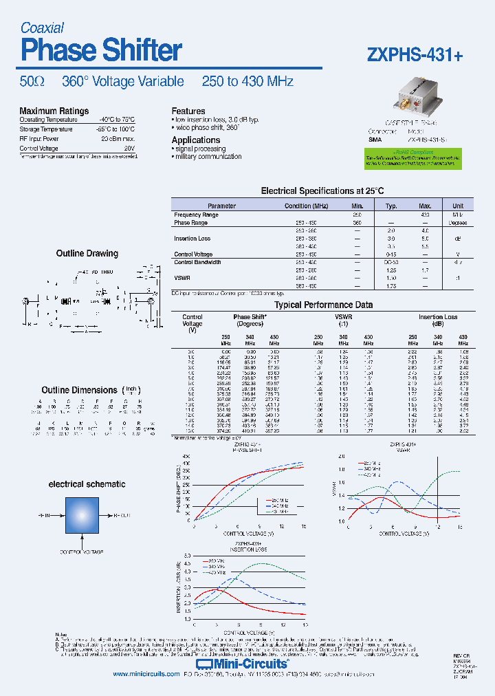 ZXPHS-431_9042212.PDF Datasheet