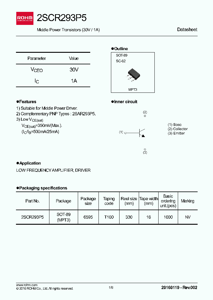 2SCR293P5_9045727.PDF Datasheet