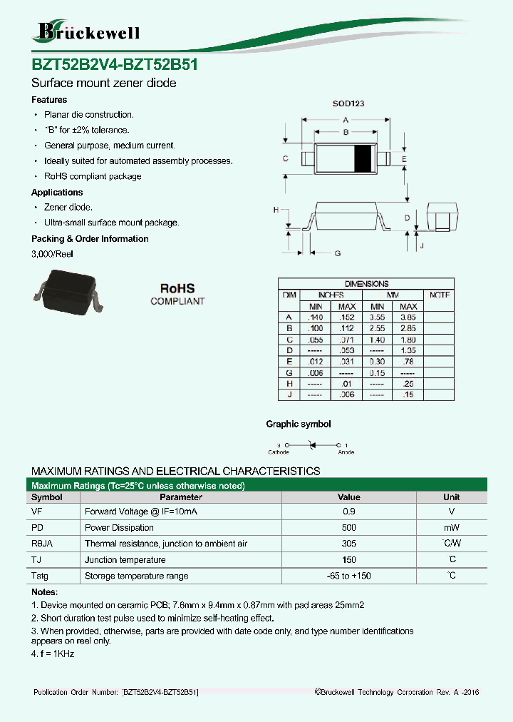 BZT52B8V2_9046571.PDF Datasheet