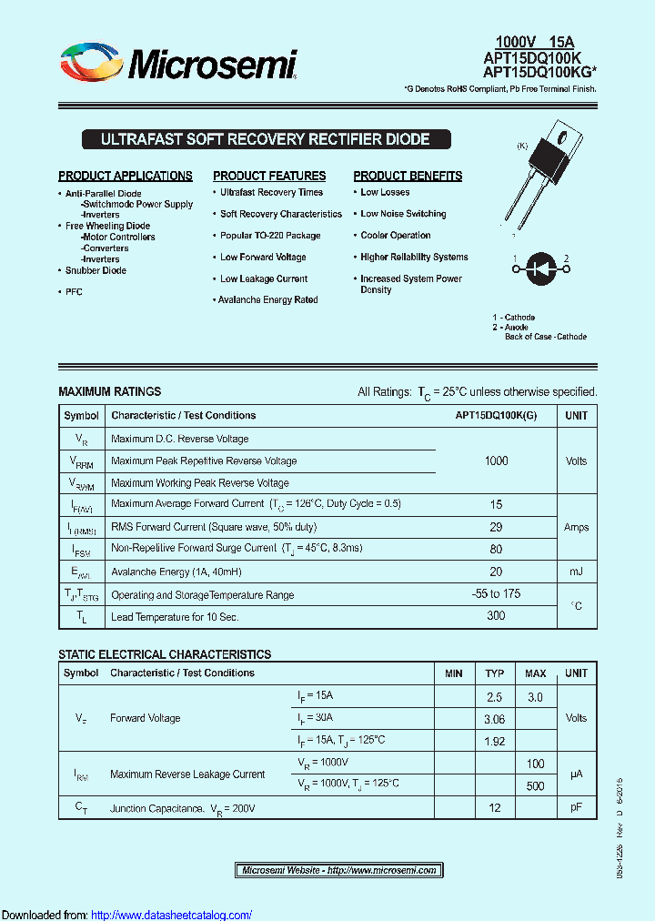 APT15DQ100KG_9047273.PDF Datasheet