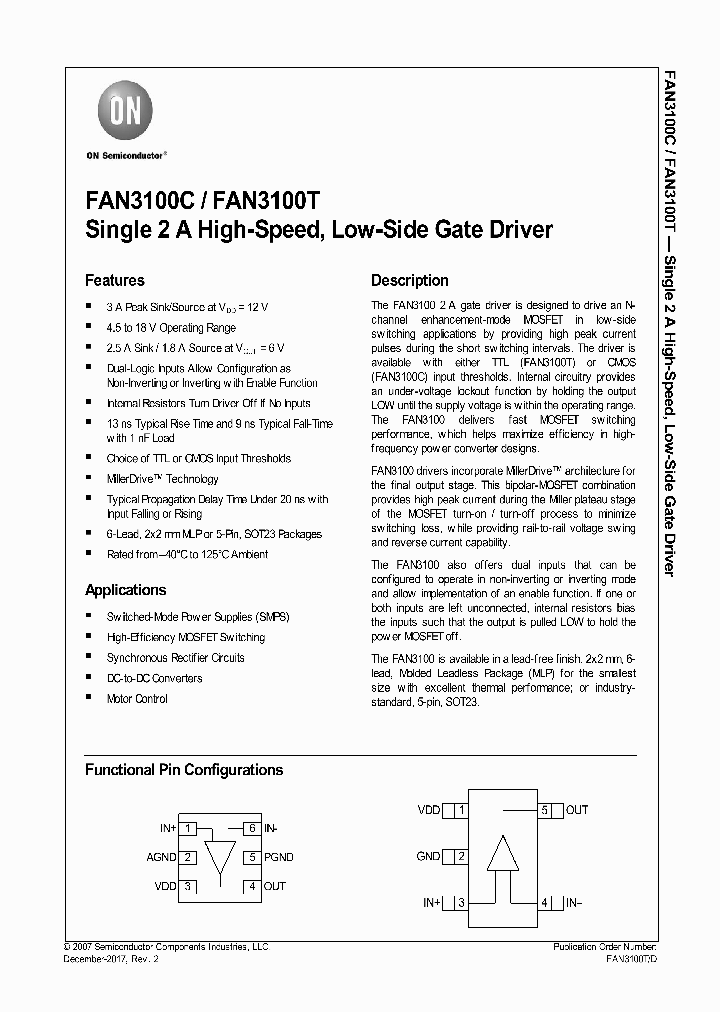 FAN3100CMPX_9047571.PDF Datasheet