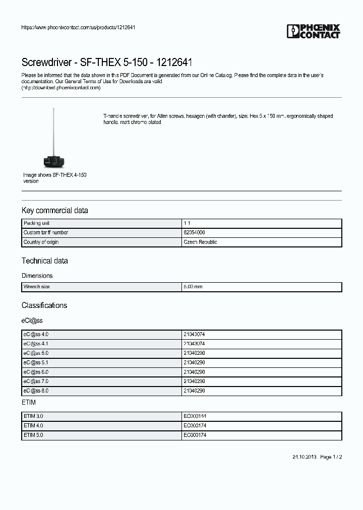 SF-THEX-5-150_9047405.PDF Datasheet
