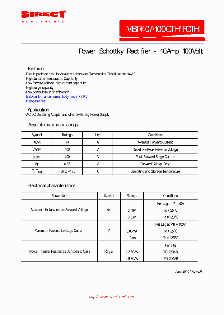 MBR40A100CTH_9048403.PDF Datasheet