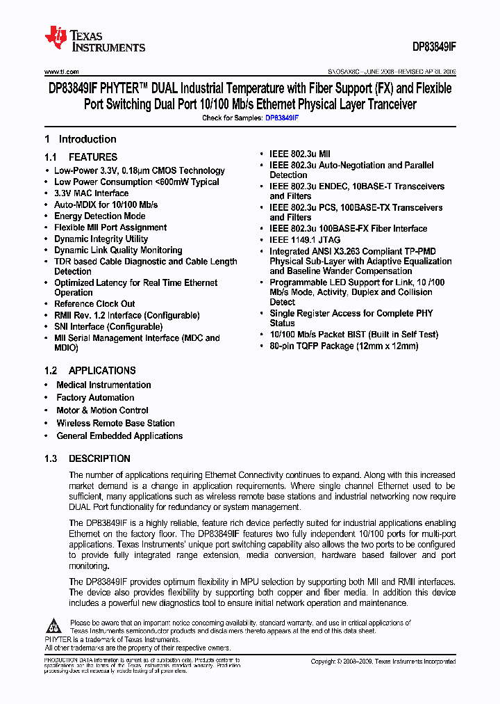 DP83849IF_9049415.PDF Datasheet