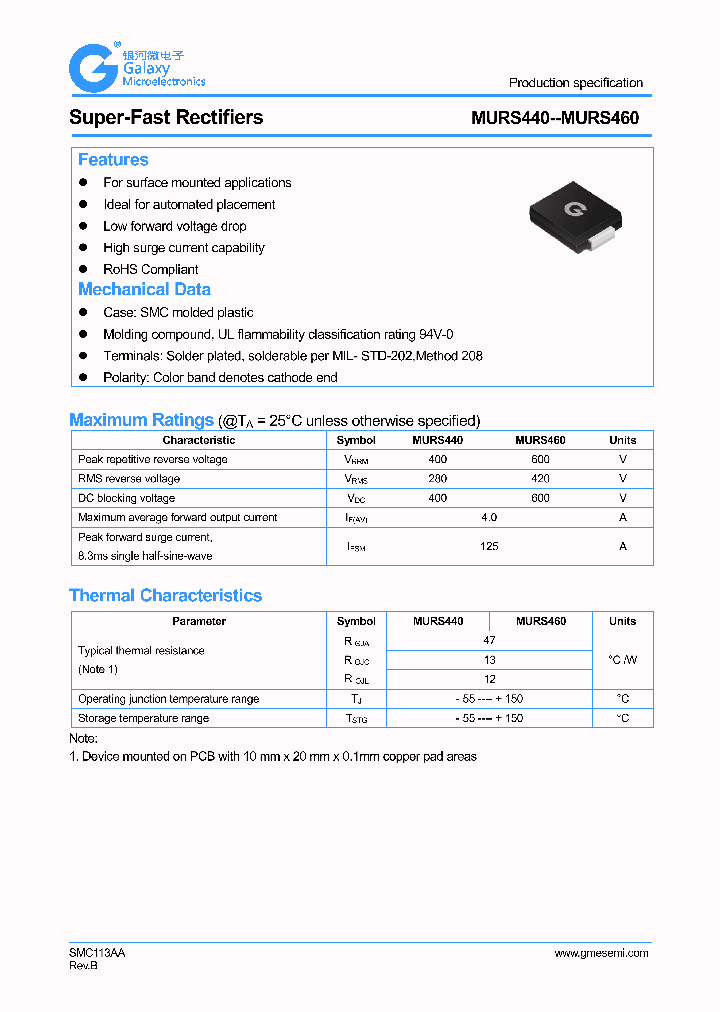 MURS440_9049698.PDF Datasheet
