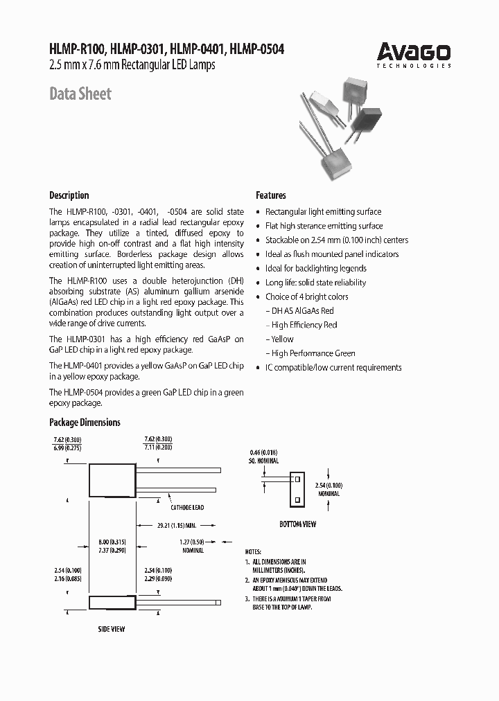 HLMP-0301-C00XX_9051399.PDF Datasheet