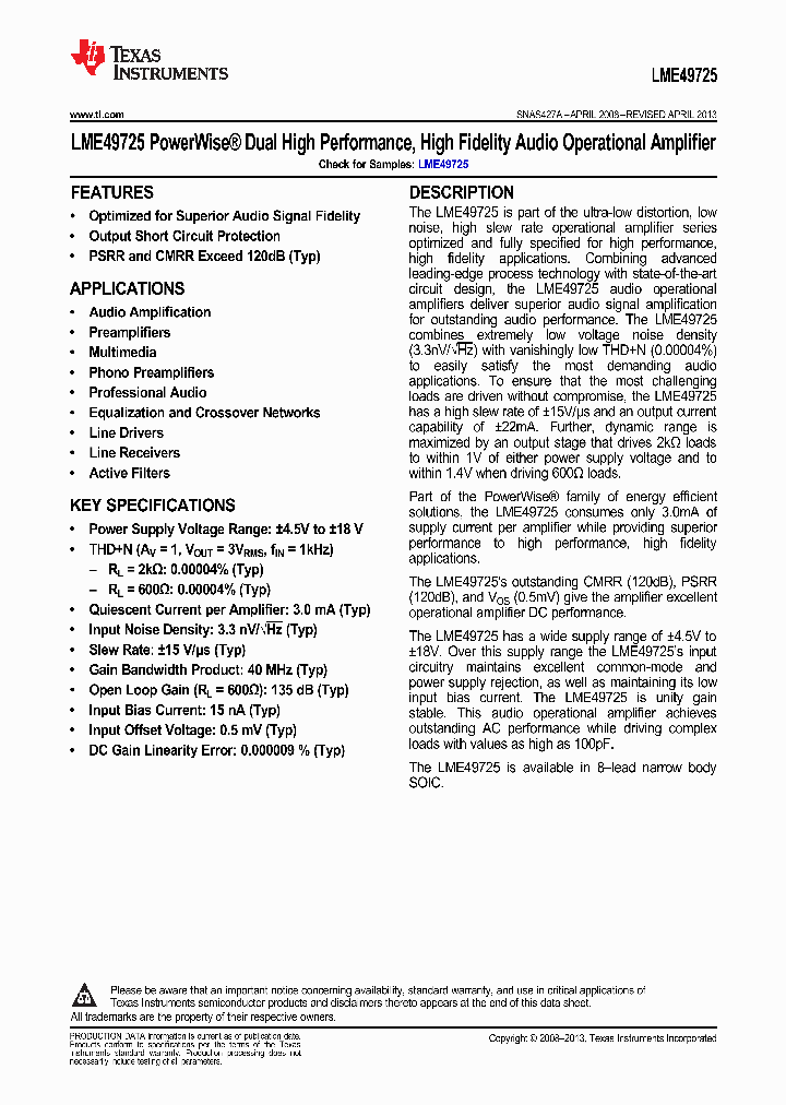 LME49725MANOPB_9052921.PDF Datasheet