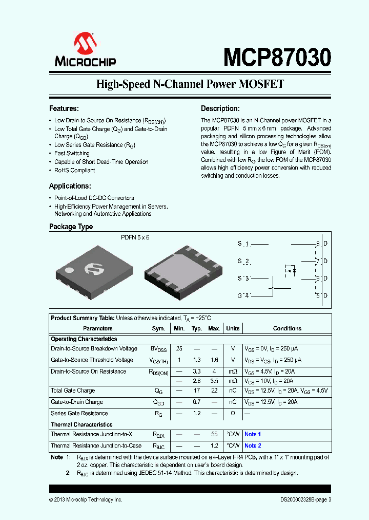 MCP87030T-UMF_9052939.PDF Datasheet