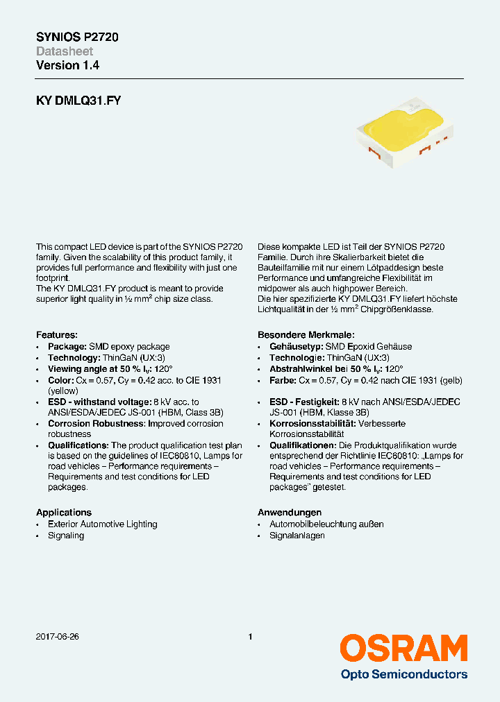 KY-DMLQ31FY_9054340.PDF Datasheet