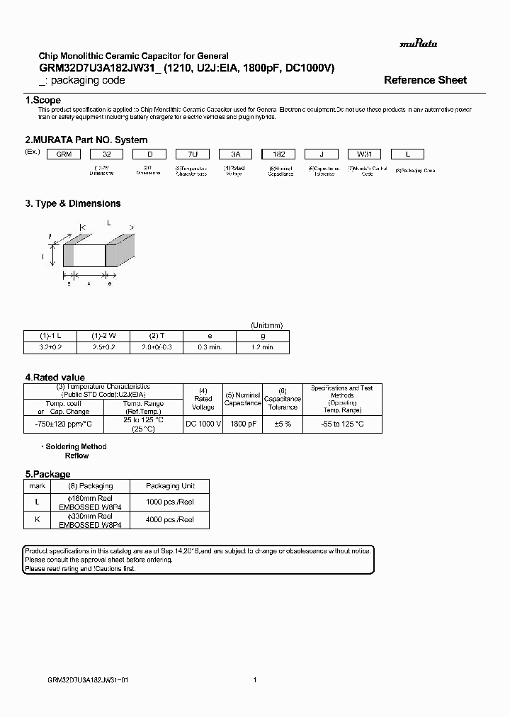 GRM32D7U3A182JW31_9055209.PDF Datasheet