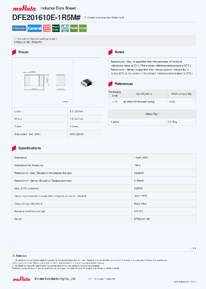 DFE201610E-1R5M_9058778.PDF Datasheet