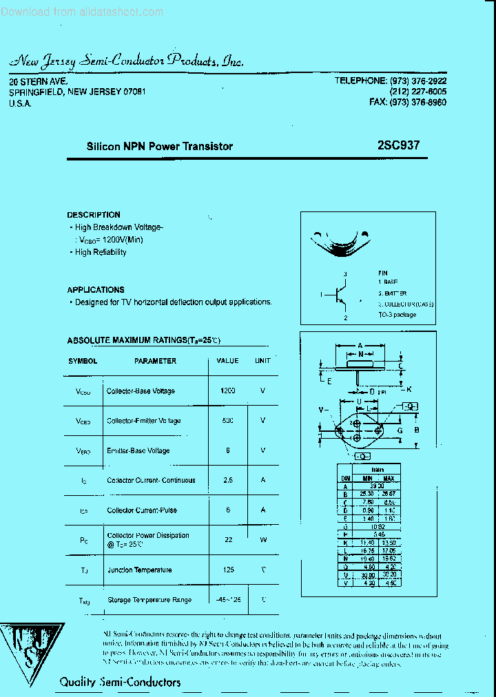 2SC937_9062209.PDF Datasheet