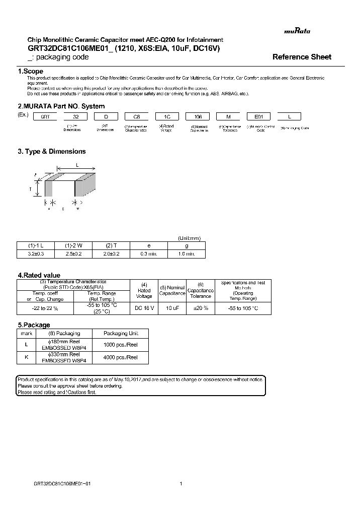 GRT32DC81C106ME01_9064875.PDF Datasheet