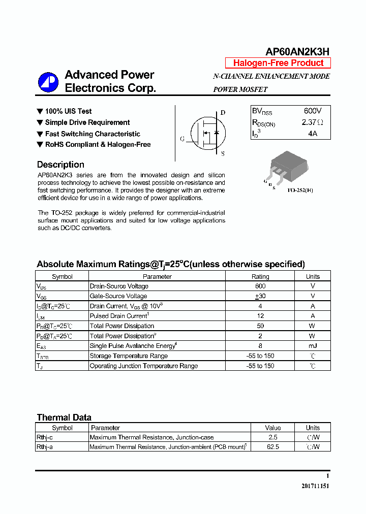 AP60AN2K3H_9065407.PDF Datasheet