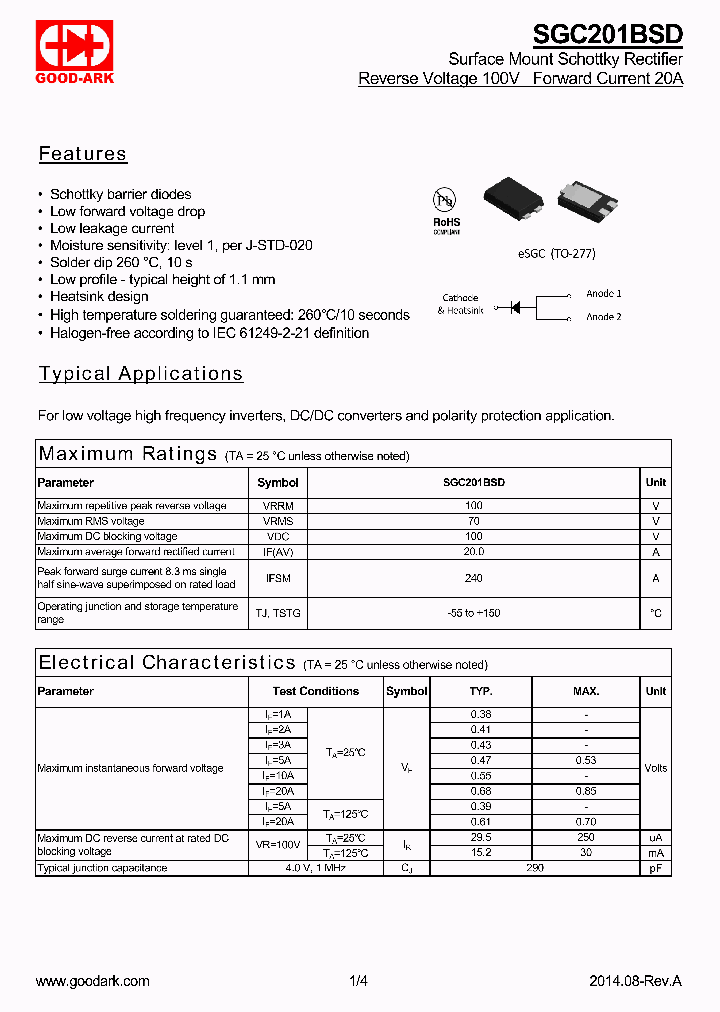 SGC201BSD_9065779.PDF Datasheet