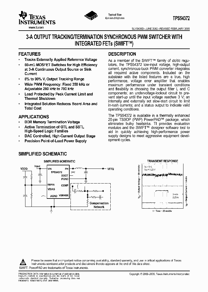 TPS54372PWPRG4_9066797.PDF Datasheet