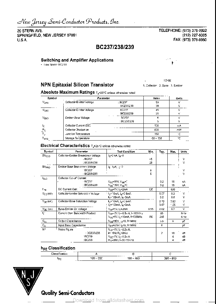 BC237_9069767.PDF Datasheet