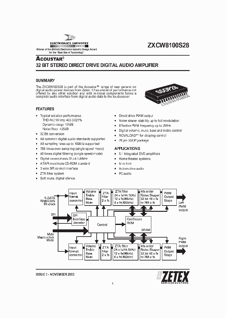 ZXCW8100_9071624.PDF Datasheet