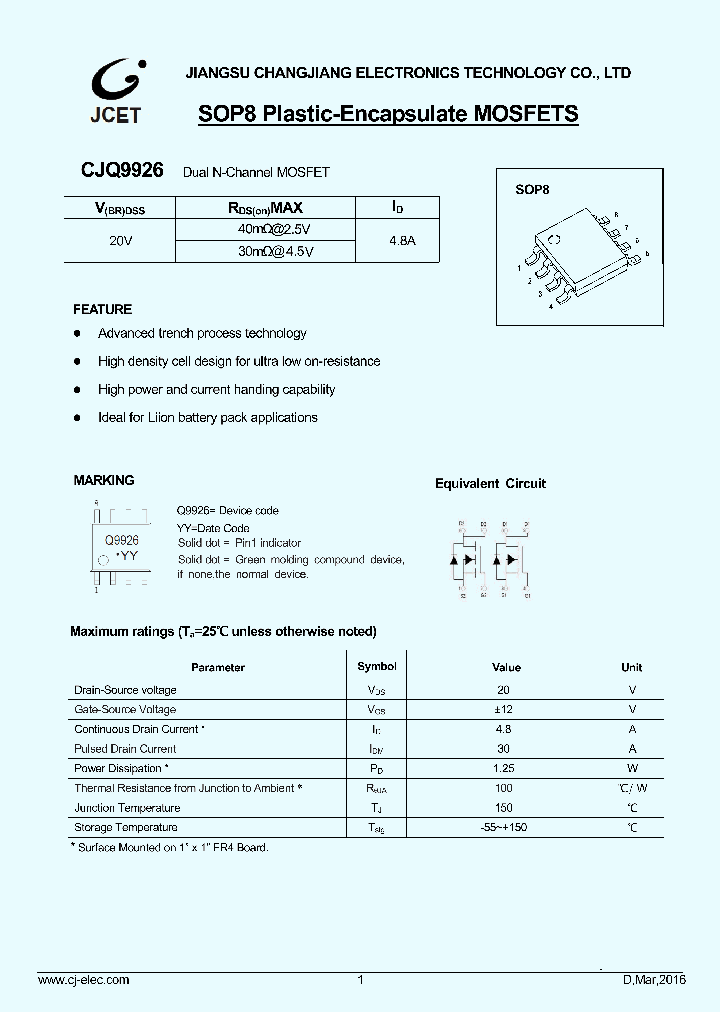 CJQ9926_9072786.PDF Datasheet