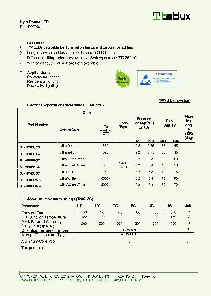 BL-HP9E-1W_9074316.PDF Datasheet