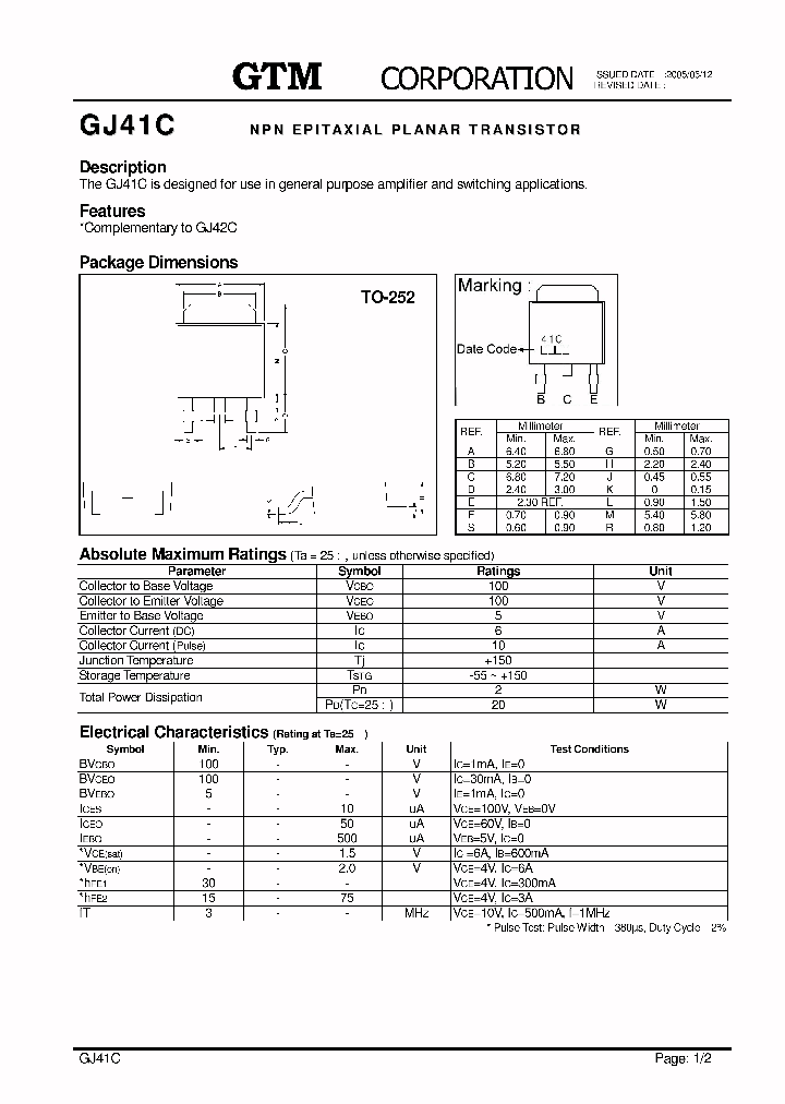 GJ41C_9074617.PDF Datasheet