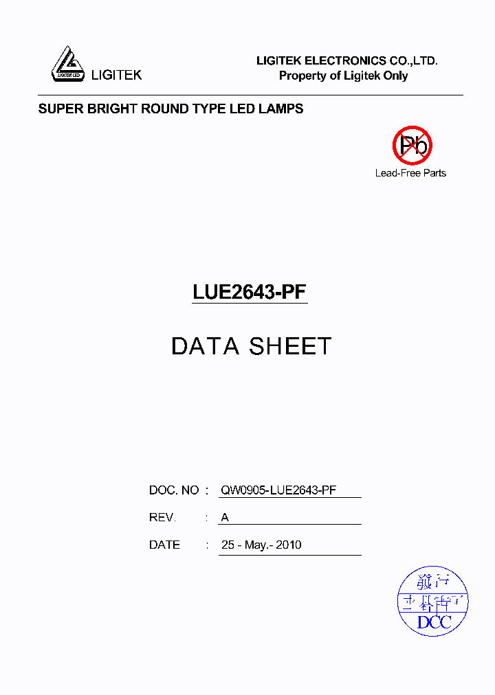 LUE2643-PF_9076995.PDF Datasheet