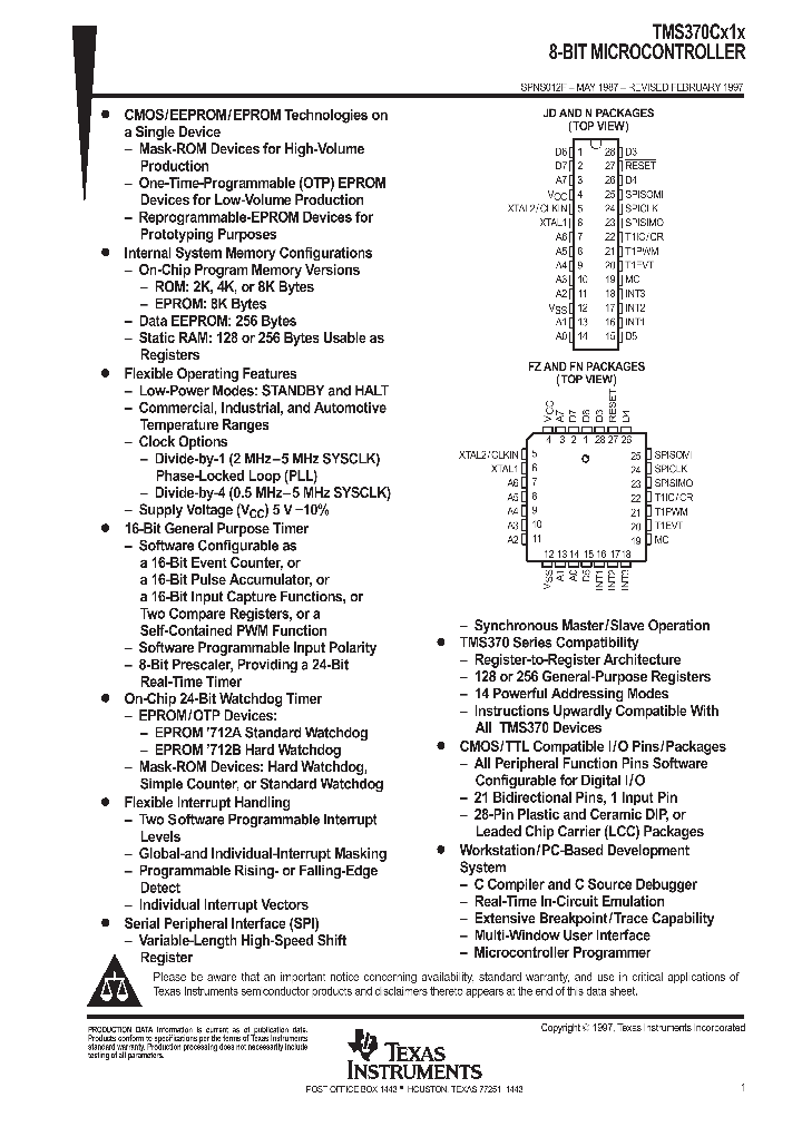 TMS77C82_9077759.PDF Datasheet