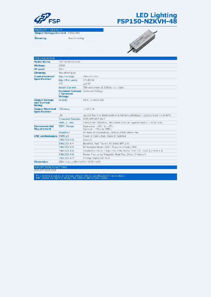 FSP150-NZKVH-48_9078011.PDF Datasheet