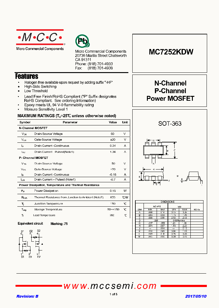 MC7252KDW_9078147.PDF Datasheet