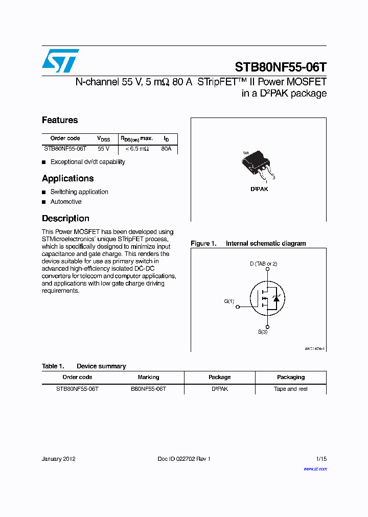 STB80NF55-06T_9079076.PDF Datasheet