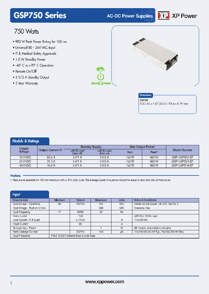 GSP750PS48-EF_9079694.PDF Datasheet