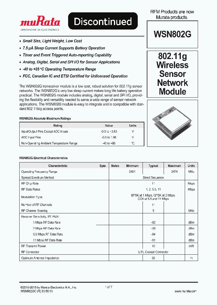 WSN802G_9080916.PDF Datasheet